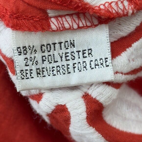 TALBOTS Woman White & Red Floral Embroidered Tunic Top Size 14W V Neck - Picture 4 of 8